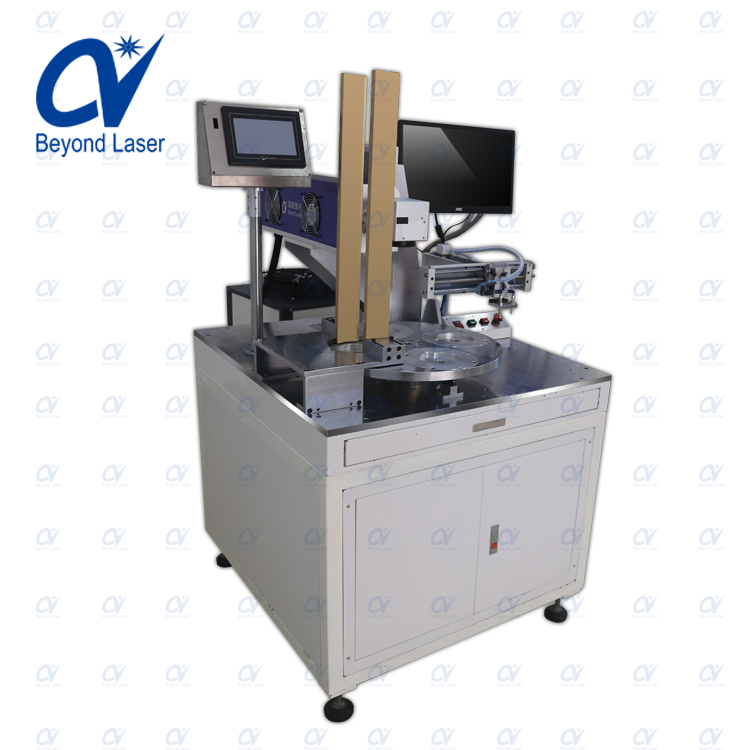 CO2多工位自動化旋轉(zhuǎn)激光打標機2
