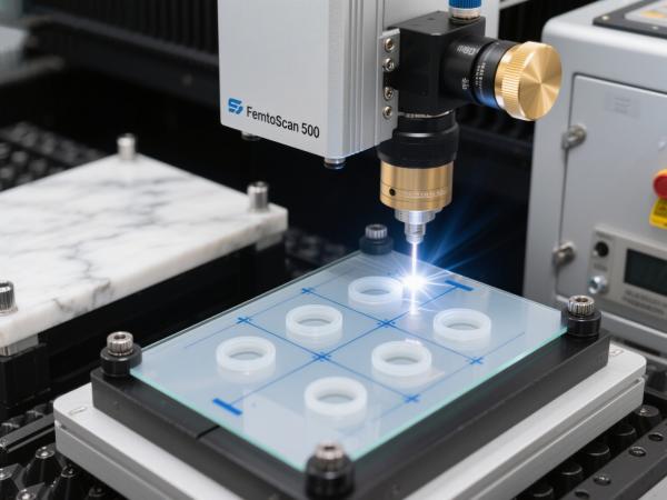 飛秒激光鉆孔設備：賦能醫(yī)療微流控芯片薄膜微孔量產(chǎn)加工