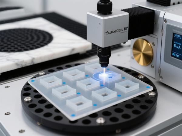 醫(yī)療微流控芯片薄膜飛秒激光微孔加工 (6)