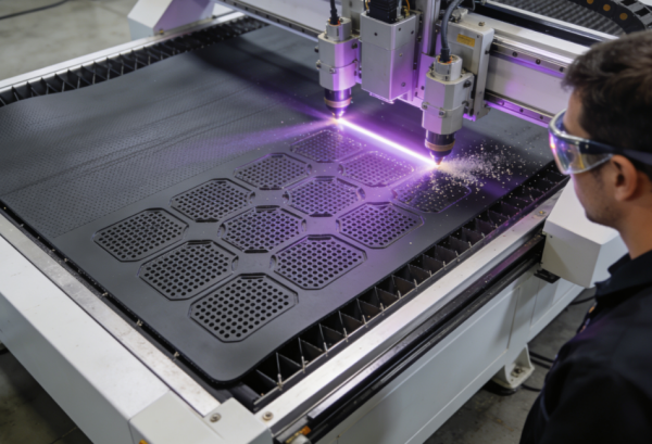 醫(yī)療TPU材料紫外飛秒激光微孔加工 (8)